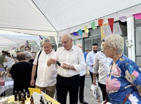 Ξεκίνησε με απόλυτη επιτυχία η 2η Γιορτή Ελιάς και Ελαιολάδου στην Άνω Βιάννο