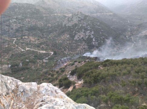 Υπό έλεγχο η φωτιά στο Λασίθι