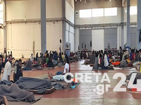 «Αφυκτιούν» οι χώροι προσωρινής φιλοξενίας μεταναστών στην Κρήτη – Τεταμένο κλίμα και σήμα κινδύνου από το Λιμενικό!