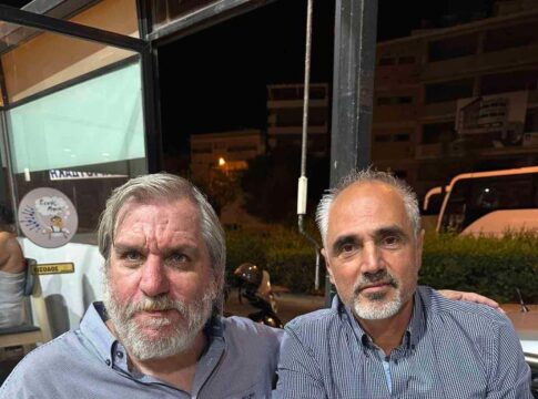 Δείπνο του Γιάννη Δανδάλη στην ομάδα βόλεϊ του ΟΦΗ που ξεκινάει την προετοιμασία της