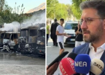 Δίκη για τον εμπρησμό στο αμαξοστάσιο του Δ. Μαλεβιζίου: «Ελπίζουμε ότι θα λάμψει η αλήθεια», λέει ο Μενέλαος Μποκέας