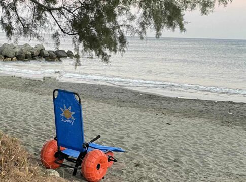 Έκλεψαν από την παραλία της Ιεράπετρας ειδικό αμαξίδιο