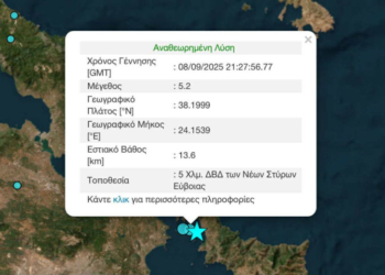 Εύβοια: Καθησυχαστικοί οι επιστήμονες για τη σεισμική δόνηση