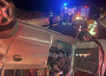 Φθιώτιδα: Θανατηφόρο τροχαίο στην εθνική οδό - Ένας νεκρός και δύο τραυματίες