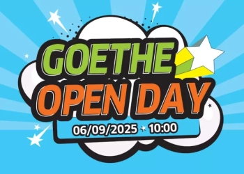 Goethe open day, Σάββατο 6 Σεπτεμβρίου 2025, 10:00