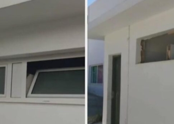 Γούβες: Γονείς έφτιαξαν μόνοι τους τα κουφώματα σχολείου και τα βρήκαν ξηλωμένα από τον εργολάβο του Δήμου