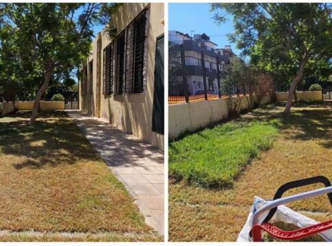 Hράκλειο: Αλλάζουν όψη τα προαύλια των σχολείων λίγο πριν το πρώτο κουδούνι