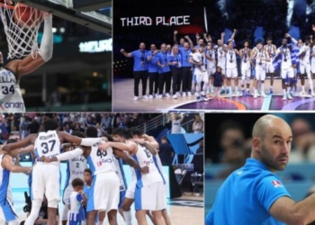 Η Ελλάδα ξανά στο βάθρο του Eurobasket: Τα δάκρυα του Γιάννη, το πάρτι στα αποδυτήρια – Εικόνες & βίντεο