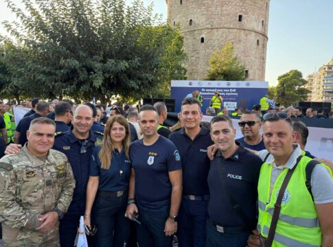 Η Ένωση Στρατιωτικών ΠΕ Ηρακλείου στην συγκέντρωση διαμαρτυρίας στη Θεσσαλονίκη