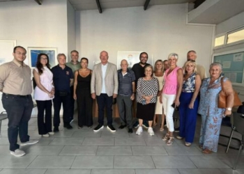 Η νέα Διοικούσα Επιτροπή του ΕΑΚΗ συναντήθηκε με τον πρόεδρο της ΚΟΕ