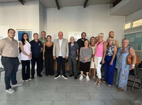 Η νέα Διοικούσα Επιτροπή του ΕΑΚΗ συναντήθηκε με τον πρόεδρο της ΚΟΕ