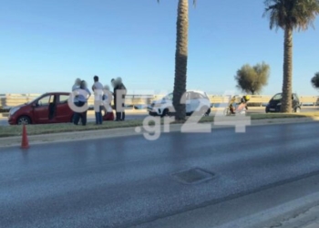 Ηράκλειο: Τροχαίο με το… καλημέρα στην παραλιακή!