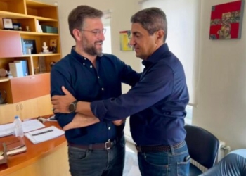 Λευτέρης Αυγενάκης – Μενέλαος Μποκέας: Συνάντηση εργασίας για τα έργα αναπλάσεων, σχολείων και υποδομών στο Μαλεβίζι