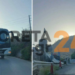 Λεωφορείο παγιδεύτηκε στη στροφή για Παλαιόκαστρο και βγήκε με…. όπισθεν στην Εθνική οδό!