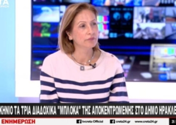 Μ. Κοζυράκη: Παράνομα τα κολωνάκια από τον Δ. Ηρακλείου – Τεράστιος κίνδυνος ασφάλειας, ενημερώθηκε Εισαγγελέας – Βίντεο