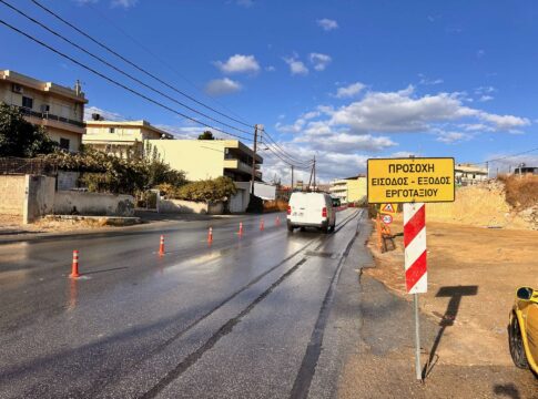 Μαλεβίζι: Σε εφαρμογή οι κυκλοφοριακές στην λεωφόρο Ελευθερίου Βενιζέλου