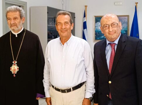 Με τον πρέσβη της Αρμενίας στην Ελλάδα συναντήθηκε ο Δήμαρχος Χερσονήσου