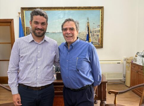 Mε τον Πρύτανη του Πολυτεχνείου συναντήθηκε ο δήμαρχος Χανίων
