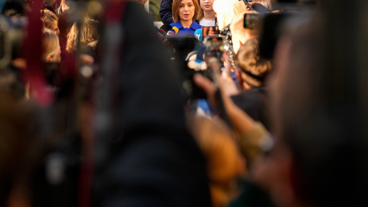 Μολδαβία: Το κυβερνών φιλοευρωπαϊκό κόμμα PES προηγείται με 44% στο 80% των καταμετρημένων ψήφων