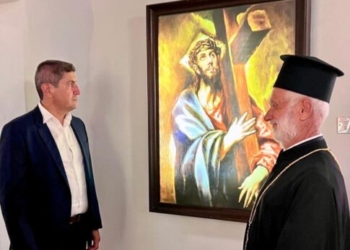 Ο Λευτέρης Αυγενάκης στην εκδήλωση για τα 50 χρόνια από τον θάνατο του Χρήστου Λεβάντα