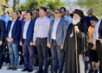 Ο Λευτέρης Αυγενάκης στην εκδήλωση μνήμης και τιμής για τα θύματα των εργατικών δυστυχημάτων