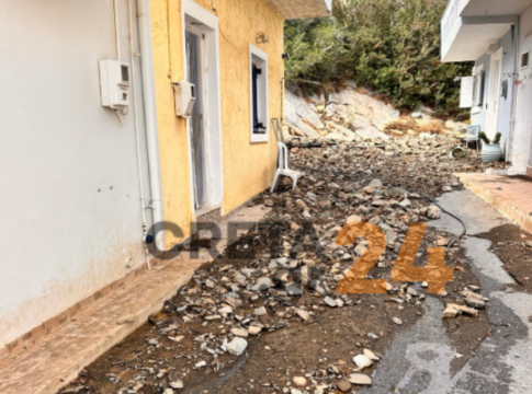 Οι επιπτώσεις της πρωινής μπόρας στην Βιάννο: Πλημμύρισαν σπίτια, προβλήματα στους δρόμους – Φωτογραφίες και βίντεο