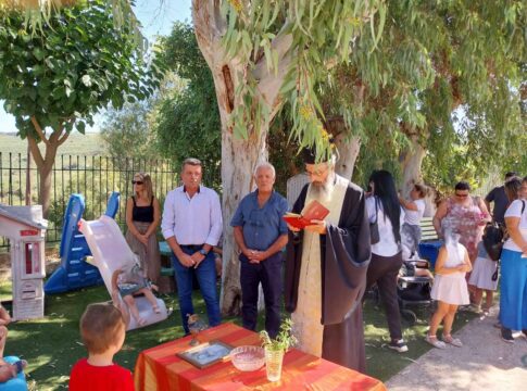 Πραγματοποιήθηκαν οι καθιερωμένοι  Αγιασμοί στις Σχολικές Μονάδες του Δήμου Πλατανιά