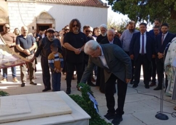 Στο Μνημόσυνο για τον ήρωα των Κρητικών Επαναστάσεων Φραγκιά Μαστραχά ο Δήμαρχος Ηρακλείου