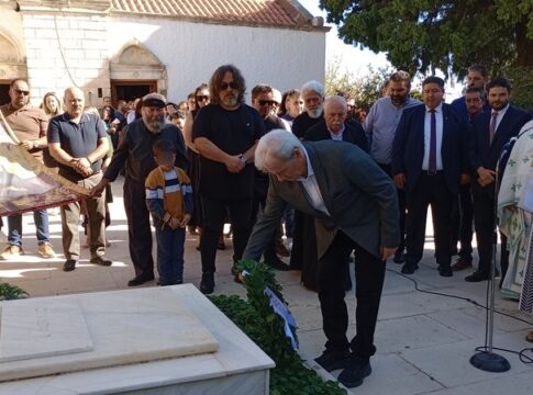 Στο Μνημόσυνο για τον ήρωα των Κρητικών Επαναστάσεων Φραγκιά Μαστραχά ο Δήμαρχος Ηρακλείου