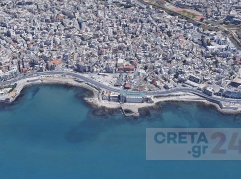 Στον αέρα ο διαγωνισμός του Δήμου Ηρακλείου για την στερέωση του παράκτιου τείχους