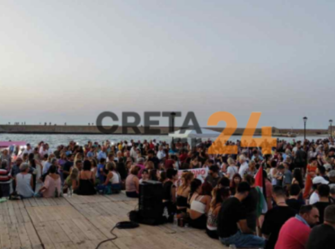 Συγκέντρωση για τα Τέμπη: Τα Χανιά “φωνάζουν” για δικαιοσύνη – Φωτογραφίες