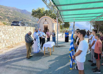 Συγκίνησαν οι μαθητές στην εκδήλωση για το Ολοκαύτωμα της Βιάννου