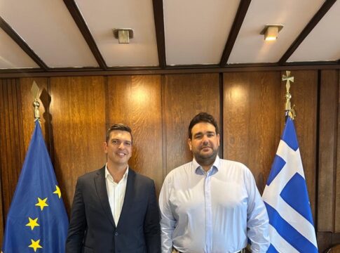 Συνάντηση Αλ. Μαρκογιαννάκη με Υπουργό Εσωτερικών για θέματα Χανίων