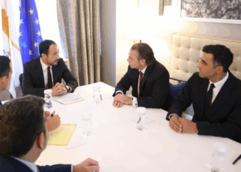 Συνάντηση του προέδρου της Κυπριακής Δημοκρατίας Ν. Χριστοδουλίδη με ανώτατο στέλεχος της Chevron