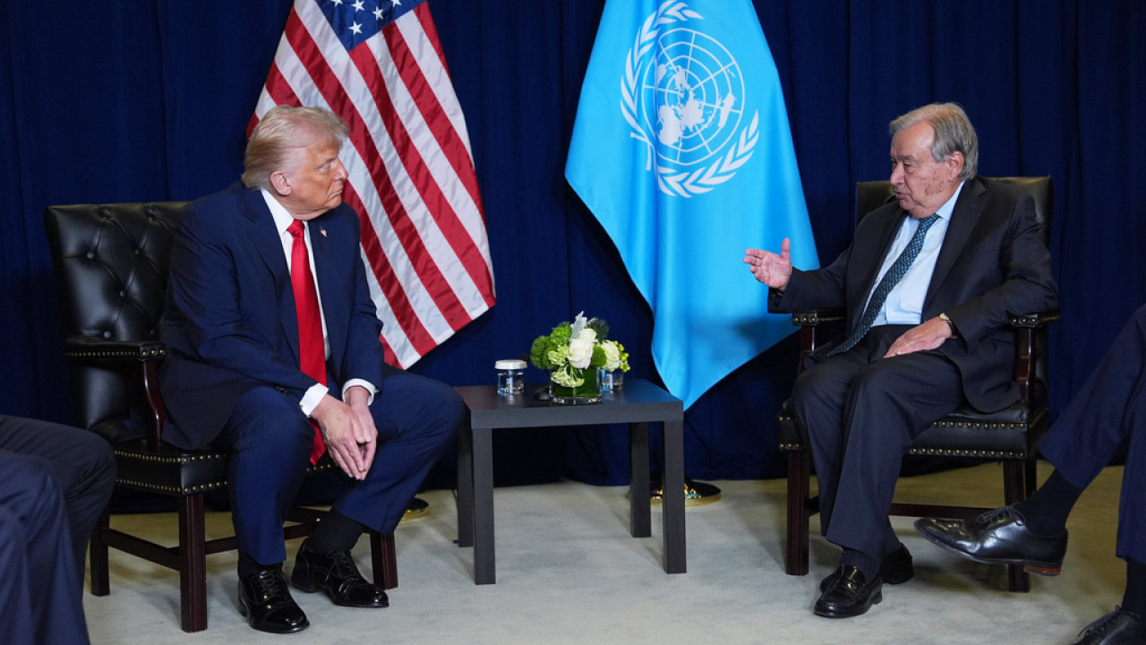 Συνάντηση Τράμπ - Γκουτέρες στην έδρα του ΟΗΕ