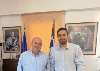 Τα ζητήματα της εκπαίδευσης στο επίκεντρο της συνάντησης του Κωνσταντίνου Κεφαλογιάννη με το Διευθυντή Πρωτοβάθμιας Εκπαίδευσης Ηρακλείου