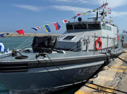 Το Ηράκλειο υποδέχθηκε και επίσημα το νέο σύγχρονο σκάφος ΠΛΣ 624 – Δείτε εικόνες από την τελετή αγιασμού