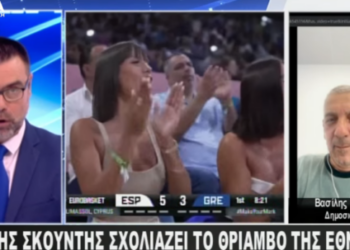 Το σχόλιο του Βασίλη Σκουντή για τη νίκη της Εθνικής στην τηλεόραση CRETA