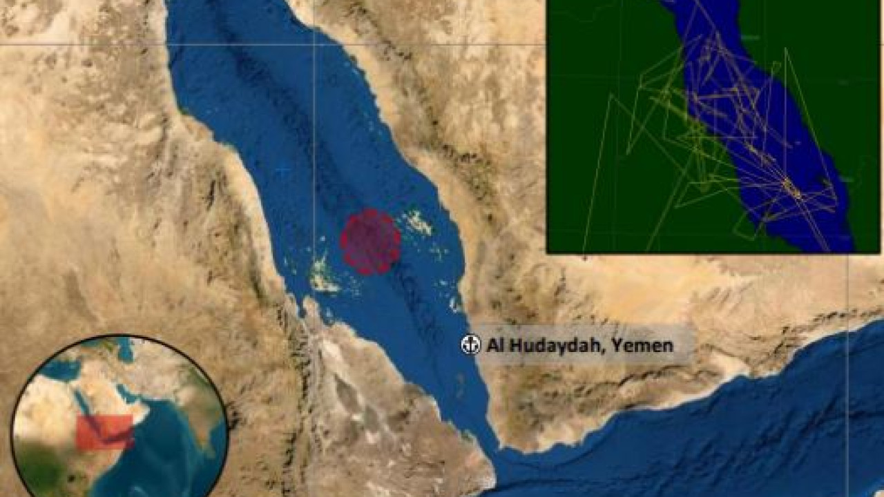 UKMTO: Αναφορά για περιστατικό με βλήμα κοντά σε πλοίο στην Ερυθρά Θάλασσα