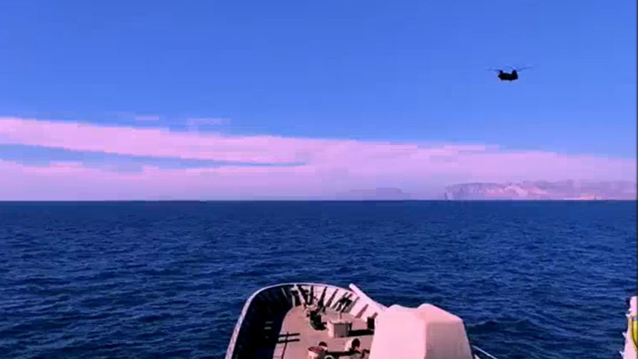 Βίντεο από τη χθεσινή στρατιωτική άσκηση σε όλο το Αιγαίο