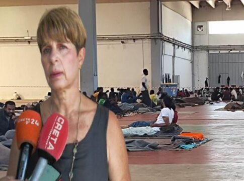 Ζερβουδάκη στο Creta24: Γι’ αυτό ζήτησα παρέμβαση Εισαγγελέα για την αποχώρηση των μεταναστών