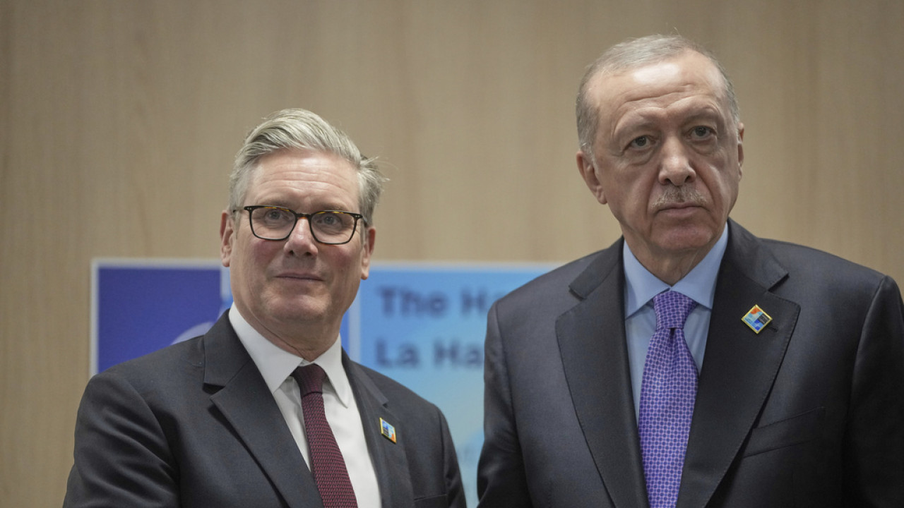 Άγκυρα: Τα Eurofighter στο επίκεντρο της συνάντησης Ερντογάν - Στάρμερ