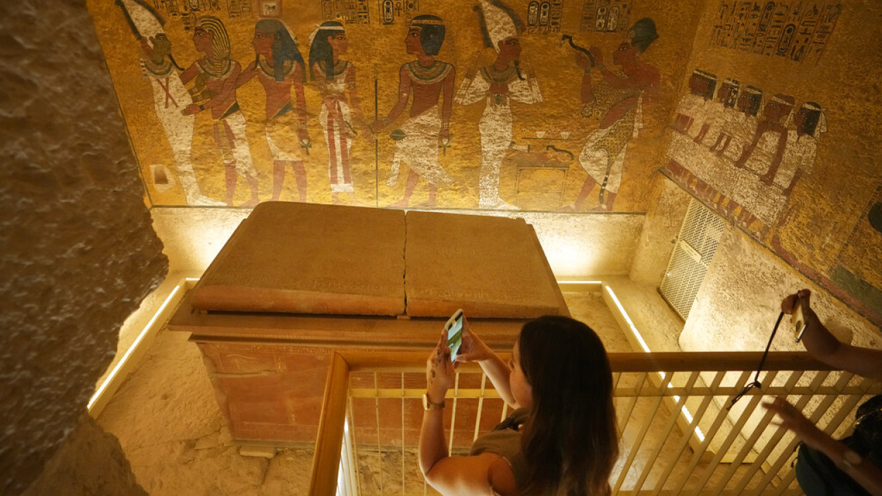 Αίγυπτος: Ο τάφος του Τουταγχαμών κινδυνεύει με κατάρρευση λόγω μεγάλης ρωγμής