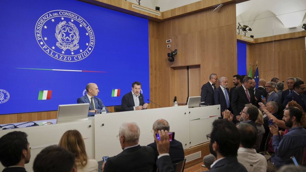 Ακυρώνει τη δημιουργία γέφυρας Σικελίας-ηπειρωτικής Ιταλίας το Ελεγκτικό Συνέδριο