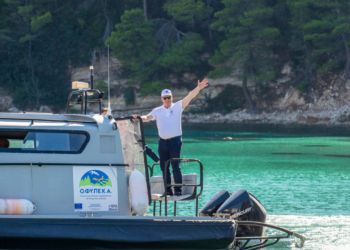 Aλβέρτος του Μονακό: Στην Αλόννησο, για τη στήριξη της μεσογειακής φώκιας – Βίντεο