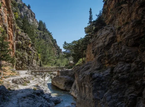 Aνοιχτό την Κυριακή το φαράγγι της Σαμαριάς