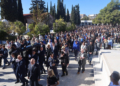 «Αντίο "Νιόνιο"»: Όλα όσα έγιναν στη Μητρόπολη και το Α' Νεκροταφείο σε 158 δευτερόλεπτα