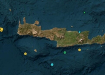 Aπό Ζάκρο μέχρι τη Γαύδο: Πέντε σεισμοί μέσα σε λίγες ώρες στην Κρήτη!