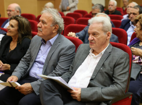 Απονεμήθηκε το «Βραβείο Ηθικής Τάξεως 2025» του Δήμου Ηρακλείου στη μεγάλη δωρήτρια Μαρία Λυριτζάκη