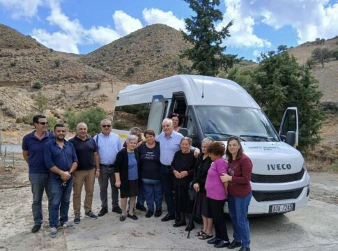 Bιάννος: Νέο λεωφορείο για τις ανάγκες των ηλικιωμένων